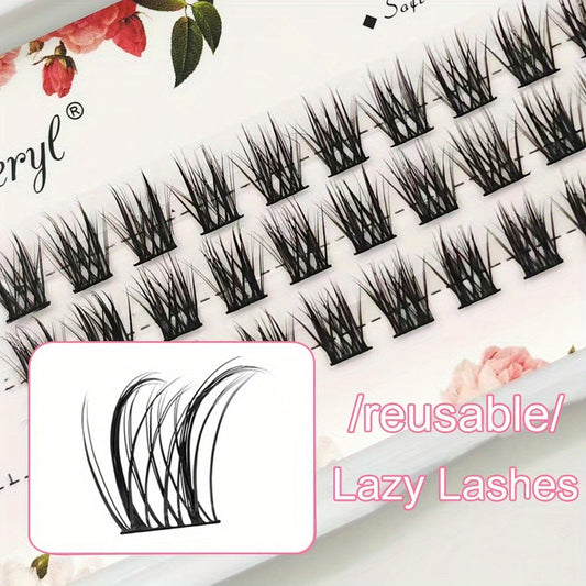 Volume Fans Comic Eyes False Eyelashes