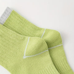 6 Pairs Kids' Embroidered 'PERFECT' Short Socks