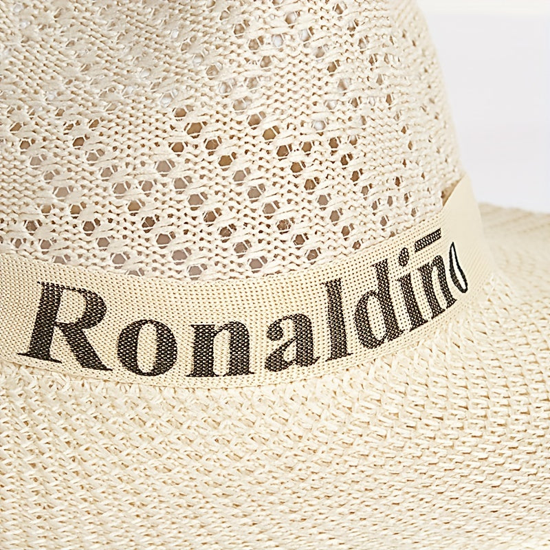 Men's Cowboy Hat Foldable Sun Hat Bowler Hat
