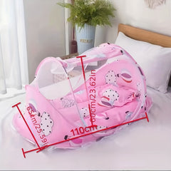 3 Piece Children's Balloon Mosquito Net Bed