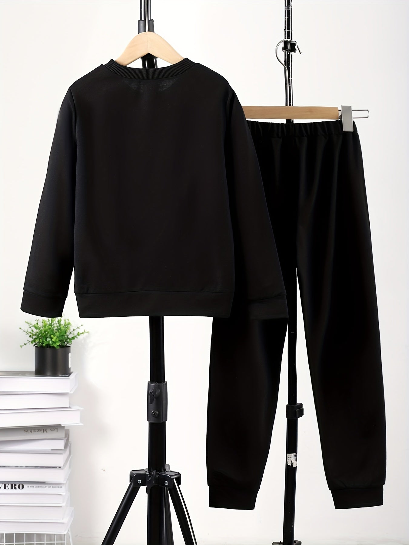 Boy's GAME START 2pc Sweatshirt & Sweatpants Set Paint Splash Gamepad