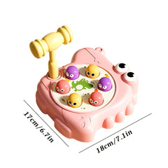 Crocodile Shaped Knocking Toy Set for Kids - Birthday & Halloween Necessity