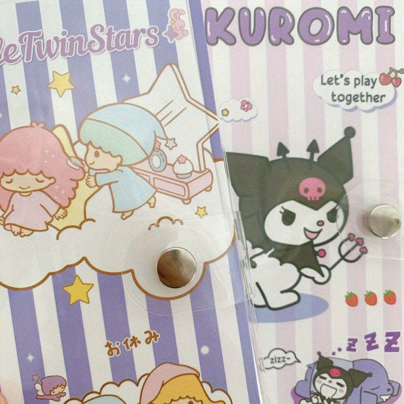 Kuromi A6 Notebook Spiral Bound Pastel Cover