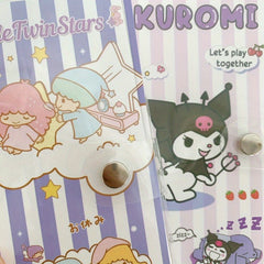 Kuromi A6 Notebook Spiral Bound Pastel Cover