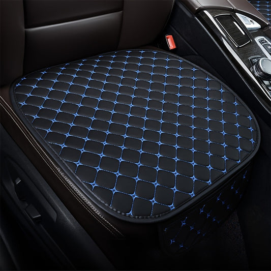 Comfortable Napa Leather Star Embroidery Car Front Seat Cushion