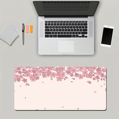 Sakura Mouse Pad Non Slip Rubber Base Desk Mat 300x700x2mm Thick Large Table Pad