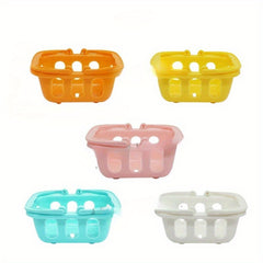 2pcs Mini Shopping Basket Portable Supermarket Toy