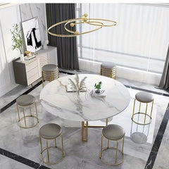 Makeup Stool Household Stool Round Stackable Vanity Chair