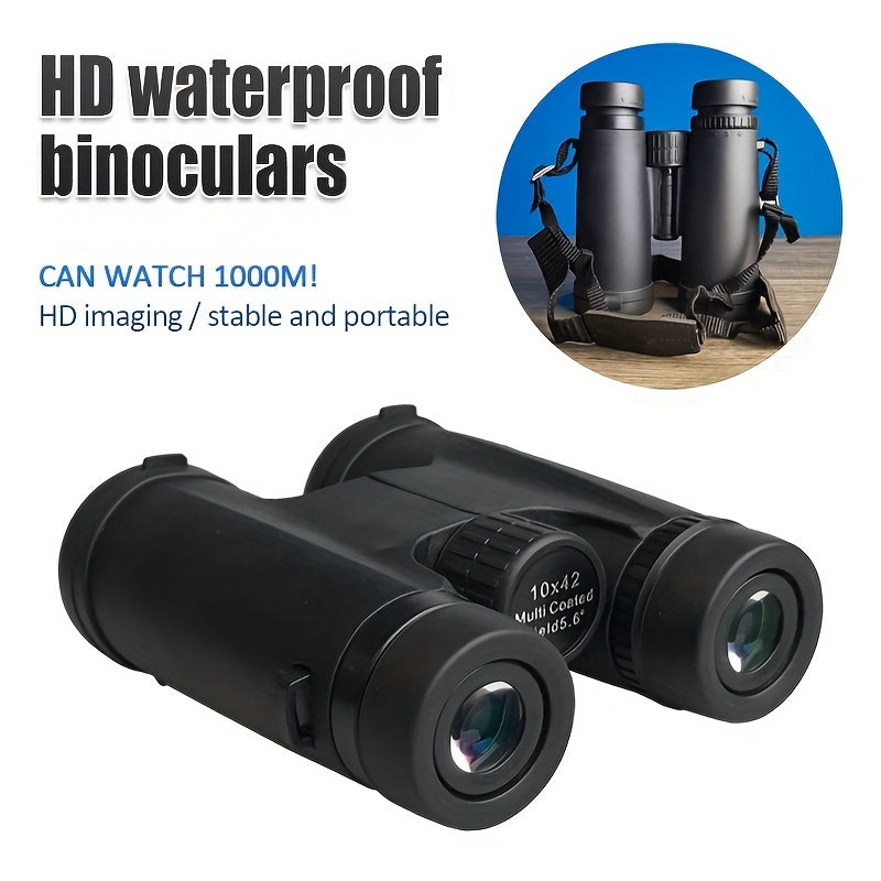 Waterproof & Dustproof Binoculars for Adults Coated Optics BaK 4 Prisms