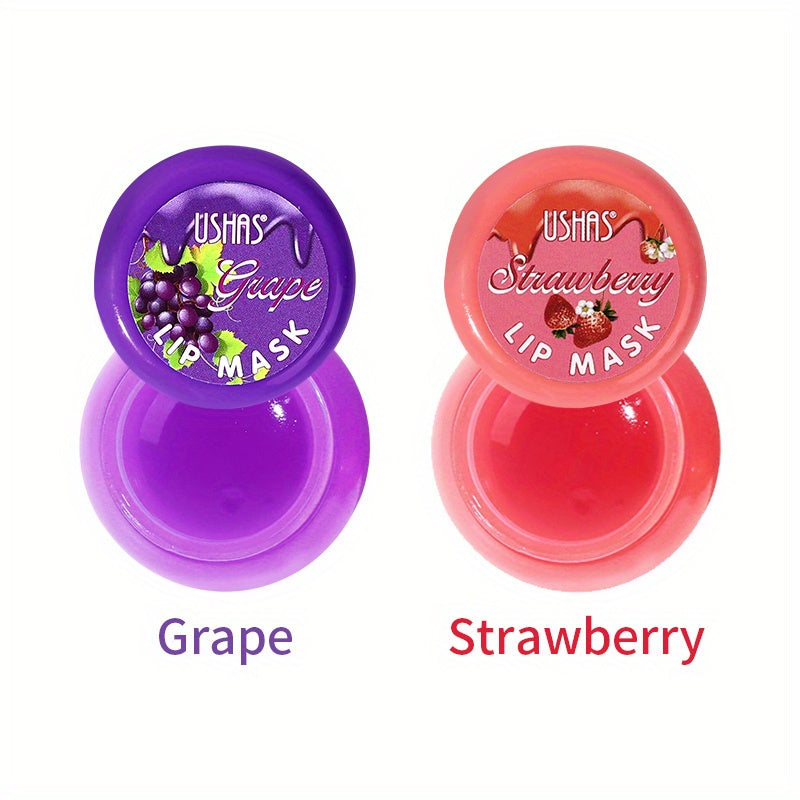 Strawberry Lip Mask Serum with Natural Plant Extracts