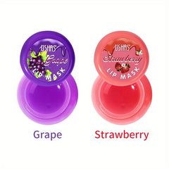 Strawberry Lip Mask Serum with Natural Plant Extracts