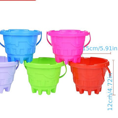 Castle Beach Stacking Buckets Kids Beach Toys