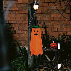 1pc Halloween Hanging Pumpkin Ghost Decor Outdoor