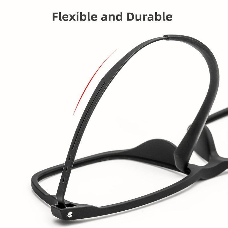 Ultra Light Rubber Titanium Men's Optical Glasses Frames