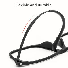 Ultra Light Rubber Titanium Men's Optical Glasses Frames