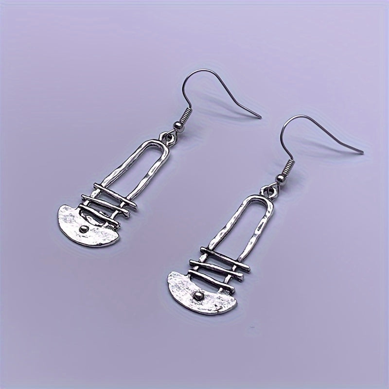 Boho Geometric Pendant Earrings Charm Jewelry