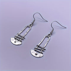 Boho Geometric Pendant Earrings Charm Jewelry