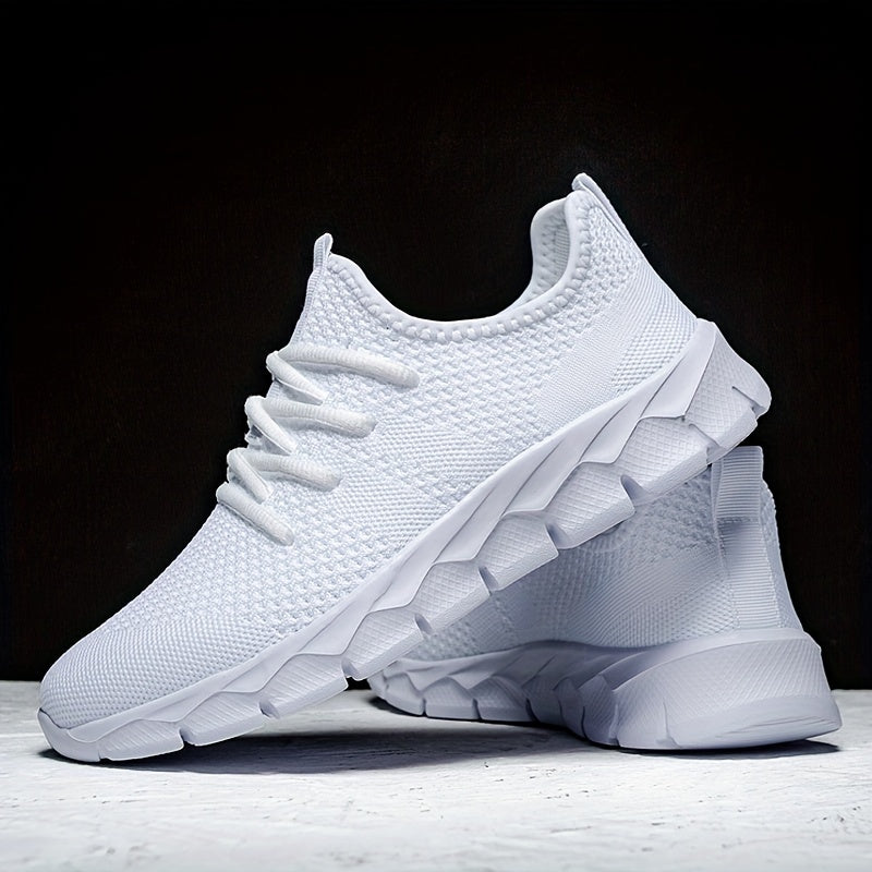 Thick Sole Mesh Breathable Non Slip Running Shoes