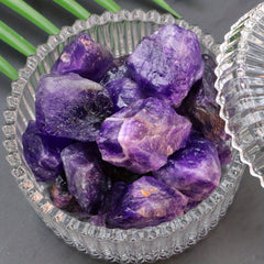 Deep Amethyst Rough Gemstone for Home Decor, Aromatherapy, Aquariums