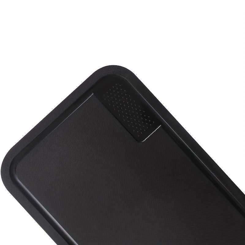 Non Slip Kitchen Cutting Board with Garlic Grinder and Easy Grip Handle