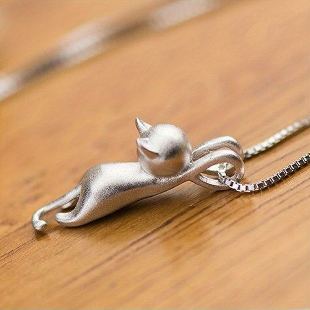Cat Shape Pendant Necklace For Women Daily Casual Party Jewelry