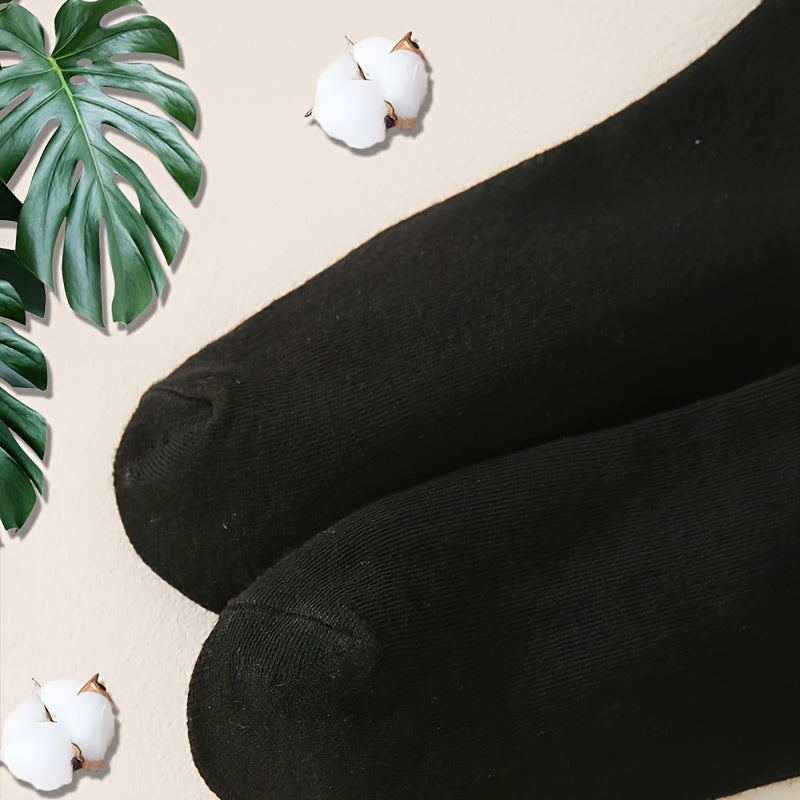 Skull Pattern Crew Socks Women's Stockings