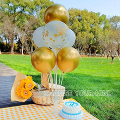 Balloon Stand Kit With Confetti Latex Balloon