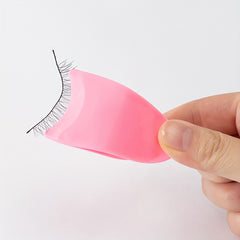 Plastic False Eyelash Tweezers Extension Applicator