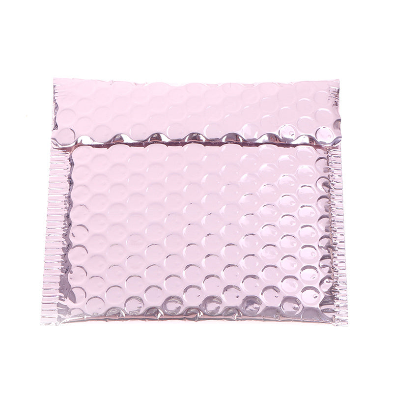 10pcs Rose Aluminized Bubble Envelopes