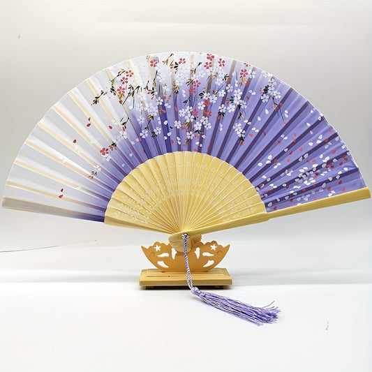 Chinese Classical Folding Flower Fan Dance for Party