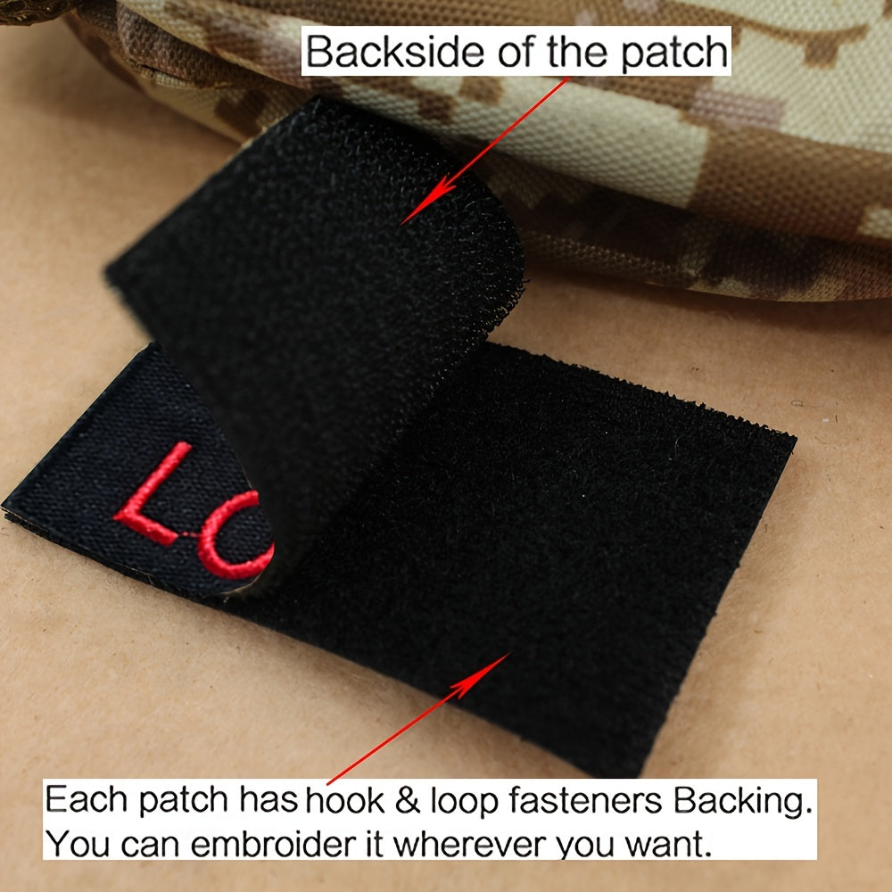Get In Loser Embroidered Morale Patches With Hook And Loop