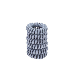 18 Pcs Spiral Hair Ties Coil Hair Ties Phone Cord Hair Ties Ponytail Hair Coils