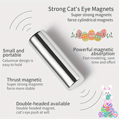 YADADA Nail Magnet Tool Cat Eye Magnet For Nails Dual Ended Magnetic Stick