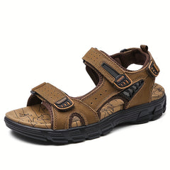 Men's Outdoor Casual Sandals with Hook and Loop Fastener