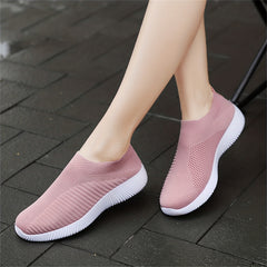 Women's Slip On Socks Sneakers Lightweight Walking Shoes