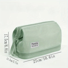 Minimalist Zipper Storage Bag Makeup Organizer Lightweight Cosmetic Bag