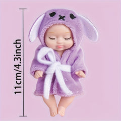 Adorable Mini Dolls Set with Clothes - Perfect Birthday Gift