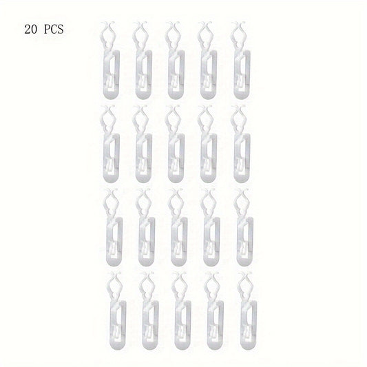 Christmas Tree Decorative Light Hook Plastic Clips Hanging Ornaments Accessories