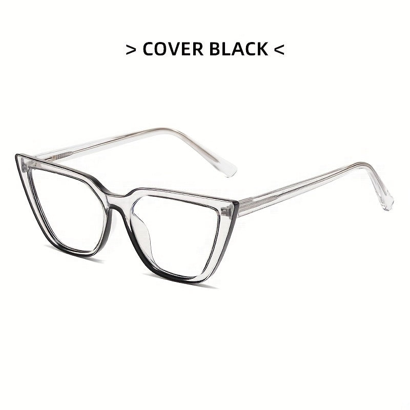 TR90 Cat Eye Light Blocking Glasses for Men Women