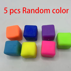 Sensory Toy Pressure Cube Pinch Ball 10pcs