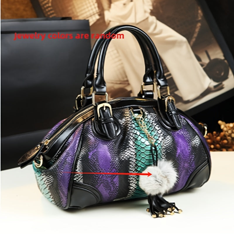 Stylish Dumpling Crossbody Handbag with Zipper Closure