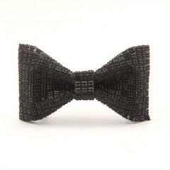 Men's Rhinestone Wedding Bow Tie Groom Decorative Accessories