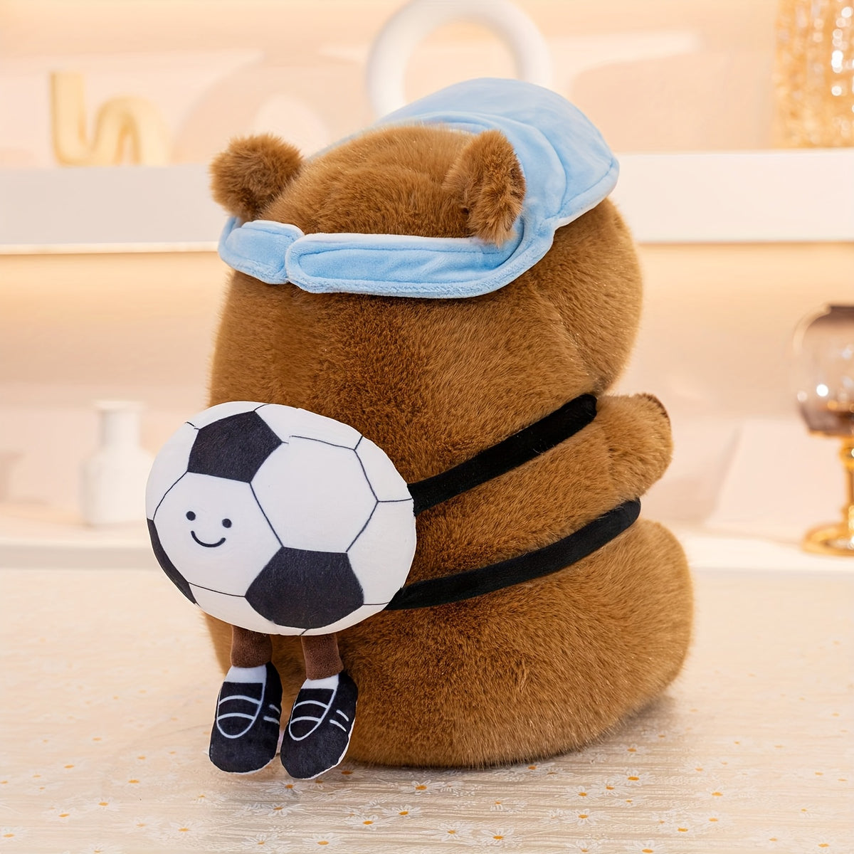 Fluffy Capybara Plush Toy 4 Styles - Perfect Halloween B