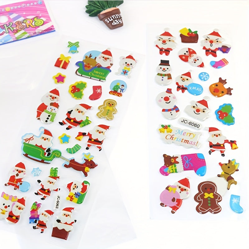 Christmas Stickers Christmas Theme Seal Labels Stickers For DIY Gift