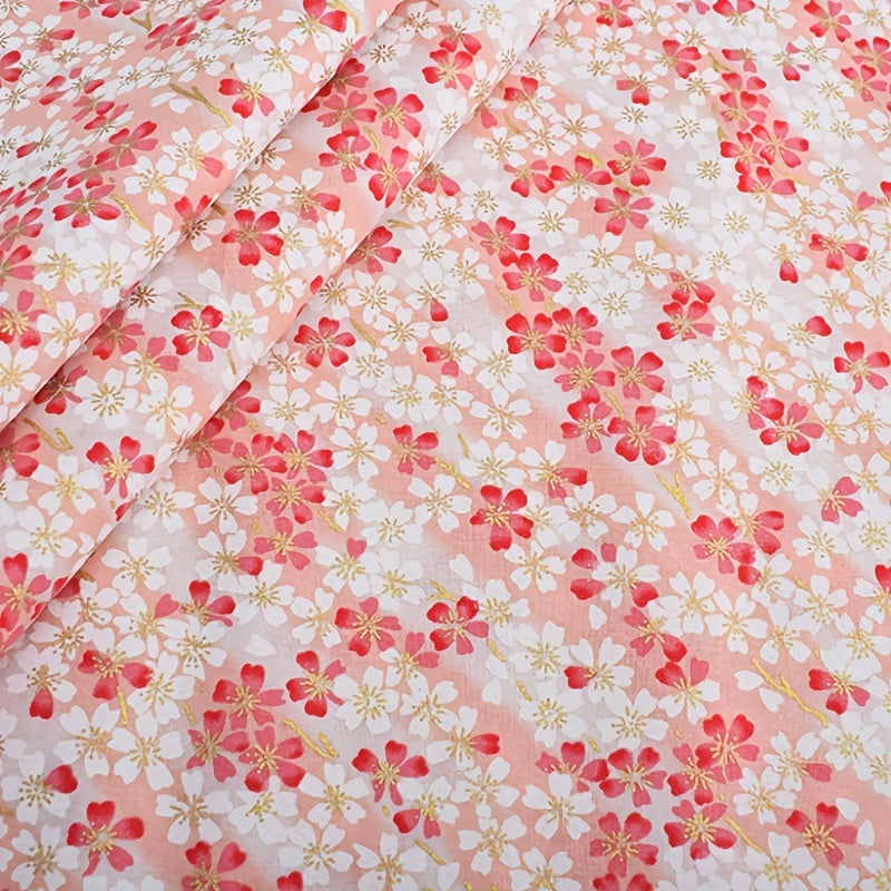 6pcs Hefeng Hot Stamping Printing Fabric Set for Crafting