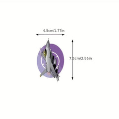 50pcs Fighter Plane Doodle Stickers Waterproof Vinyl Cartoon Stickers For Kids
