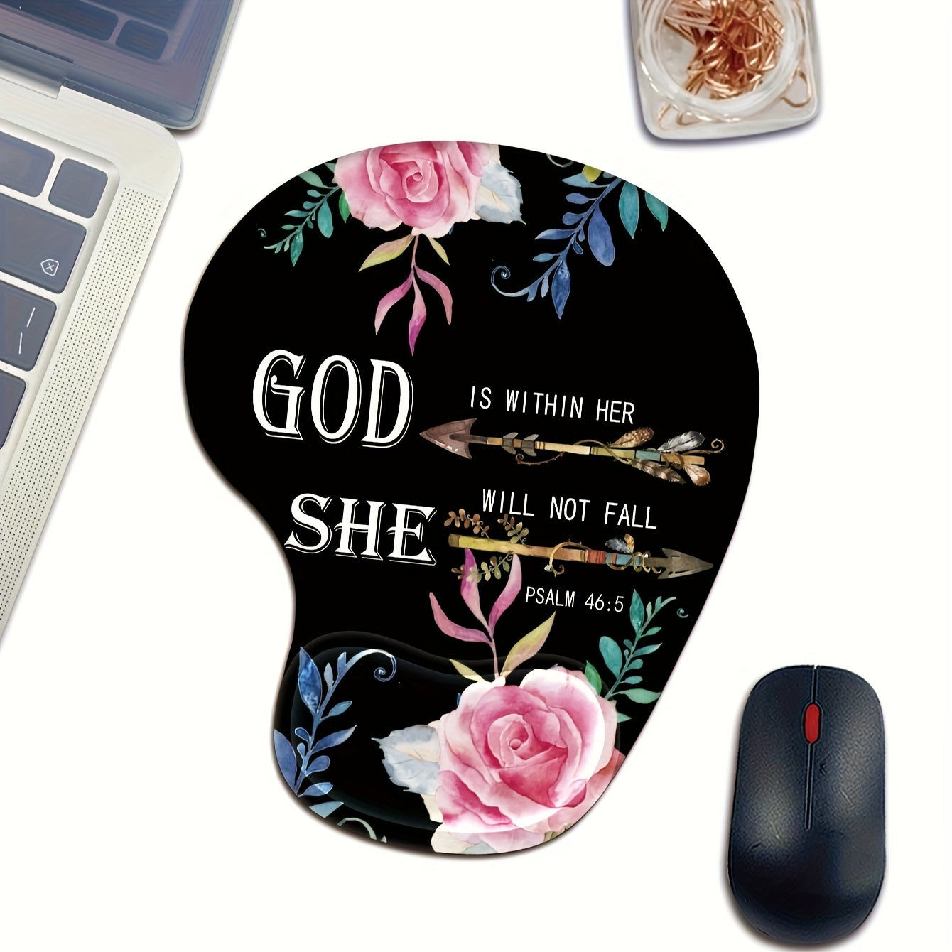 Marble Wristband Mouse Pad 3D Silicone Hand Pillow Anti Slip