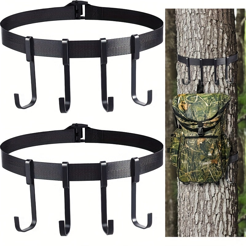 5pcs Tree Stand Hooks with 4 Hooks, Multifunctional Tree Stand Accessories
