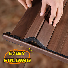 Portable Aluminum Alloy Egg Roll Table for Camping