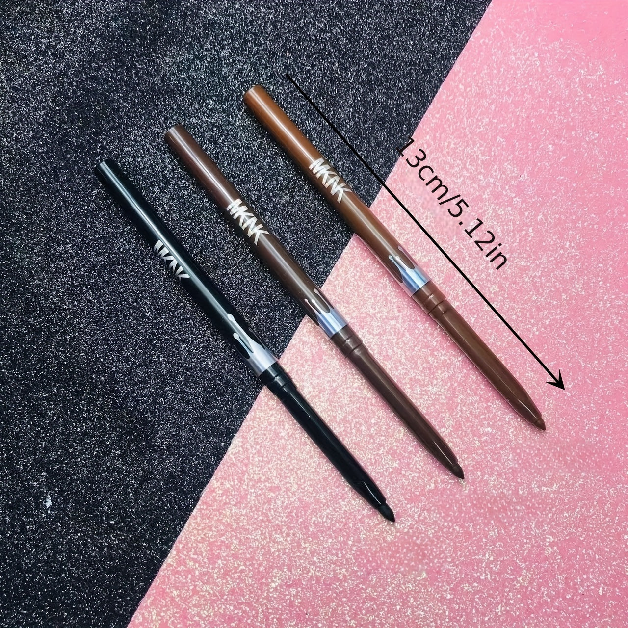 Silky Waterproof Inner Eyeliner Gel Pen & Eyebrow Pencil Brown